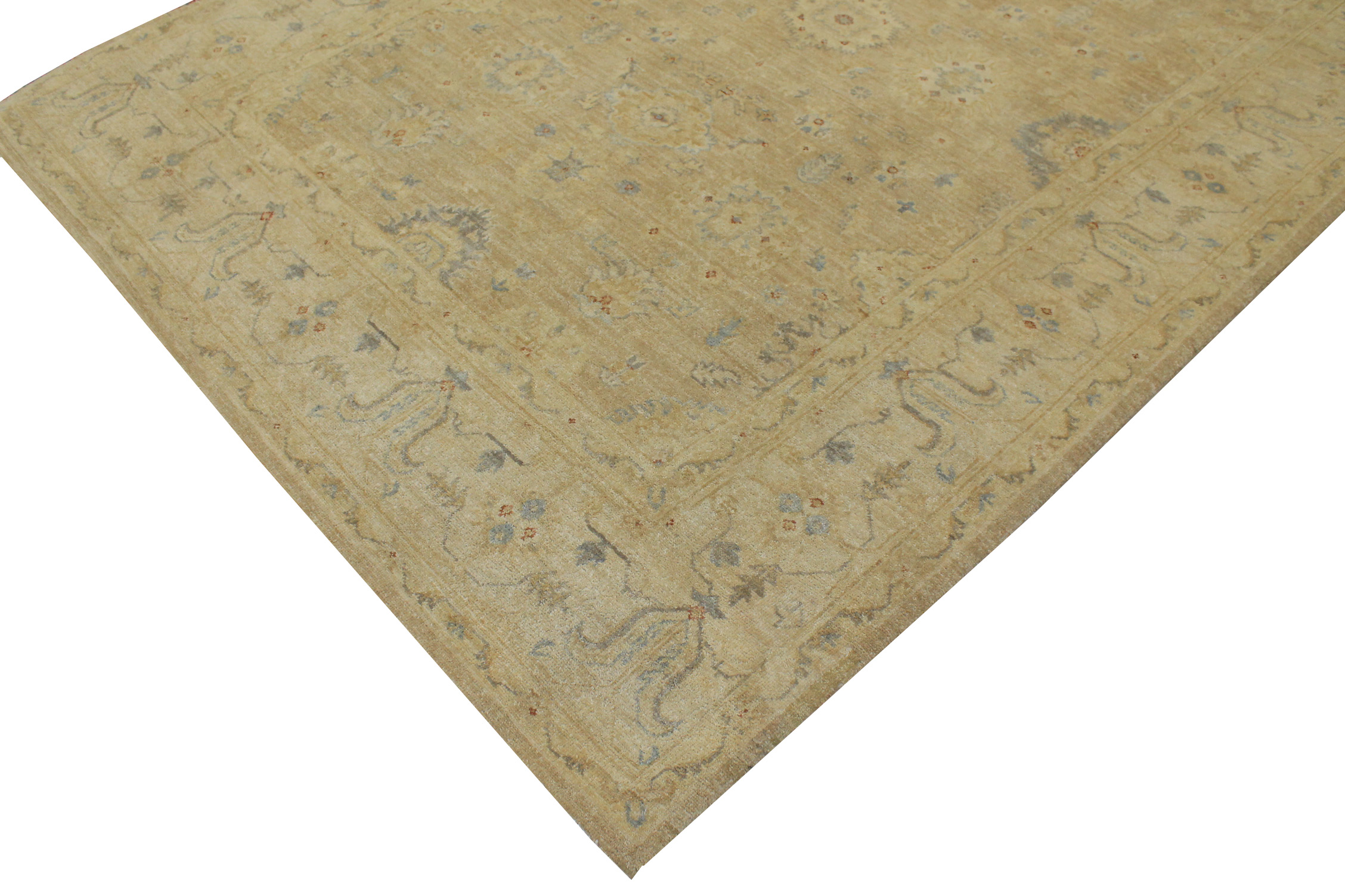 6x9 Peshawar Hand Knotted Wool Area Rug - MR15500