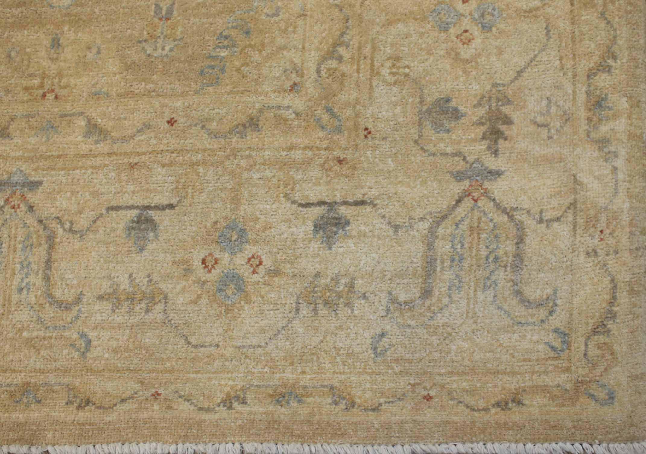 6x9 Peshawar Hand Knotted Wool Area Rug - MR15500