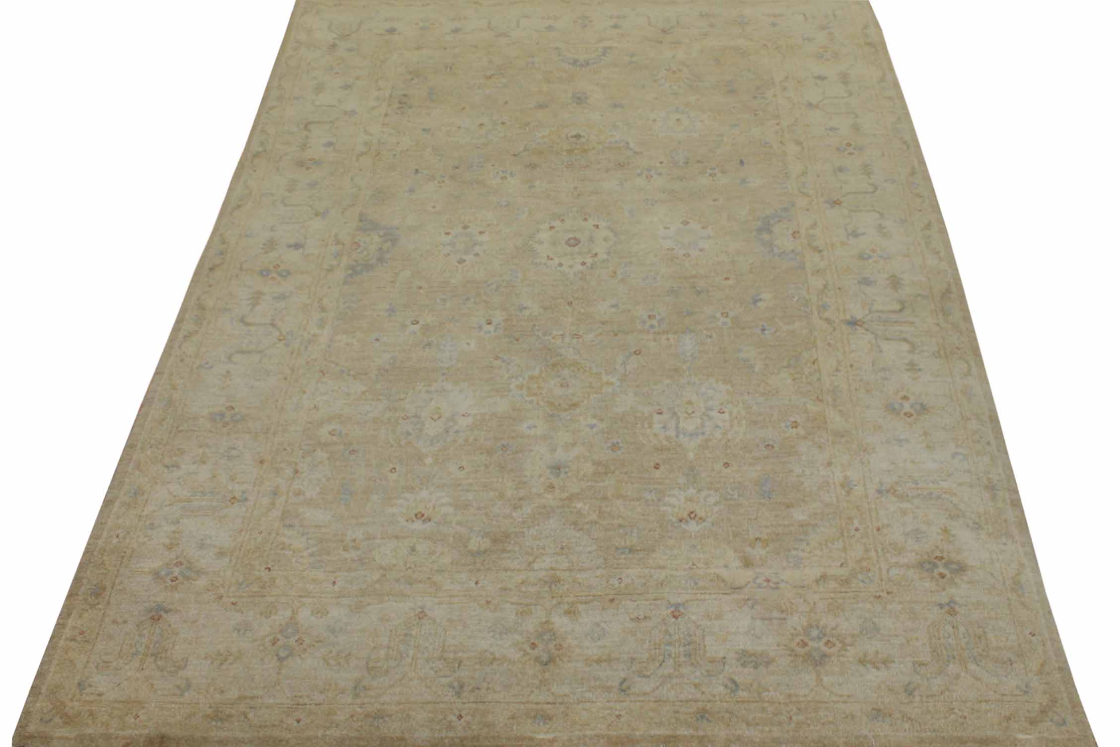 6x9 Peshawar Hand Knotted Wool Area Rug - MR15500