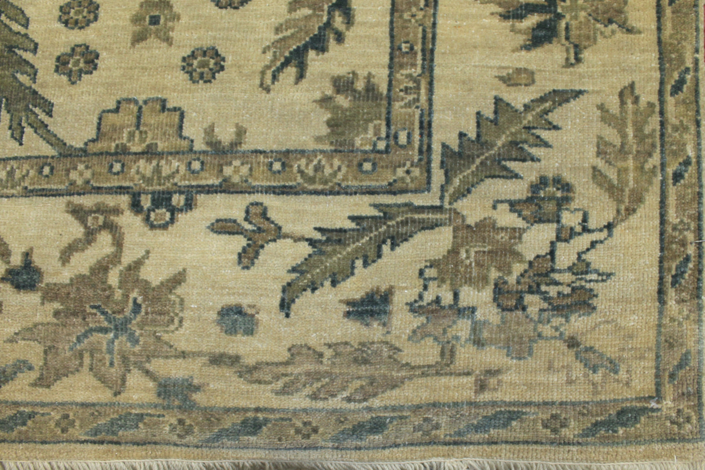 6x9 Oushak Hand Knotted Wool Area Rug - MR16223