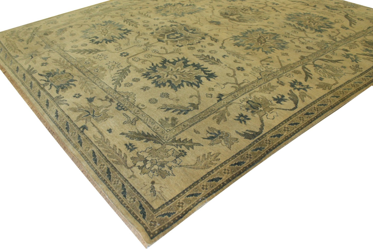 8x10 Oushak Hand Knotted Wool Area Rug - MR16224