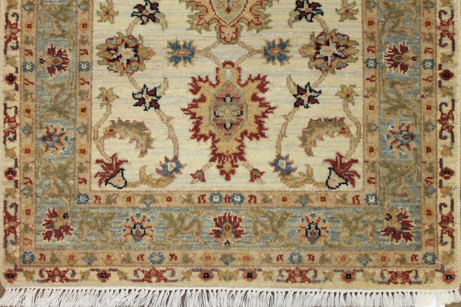 10 ft. Runner Traditional Hand Knotted Wool Area Rug - MR16253