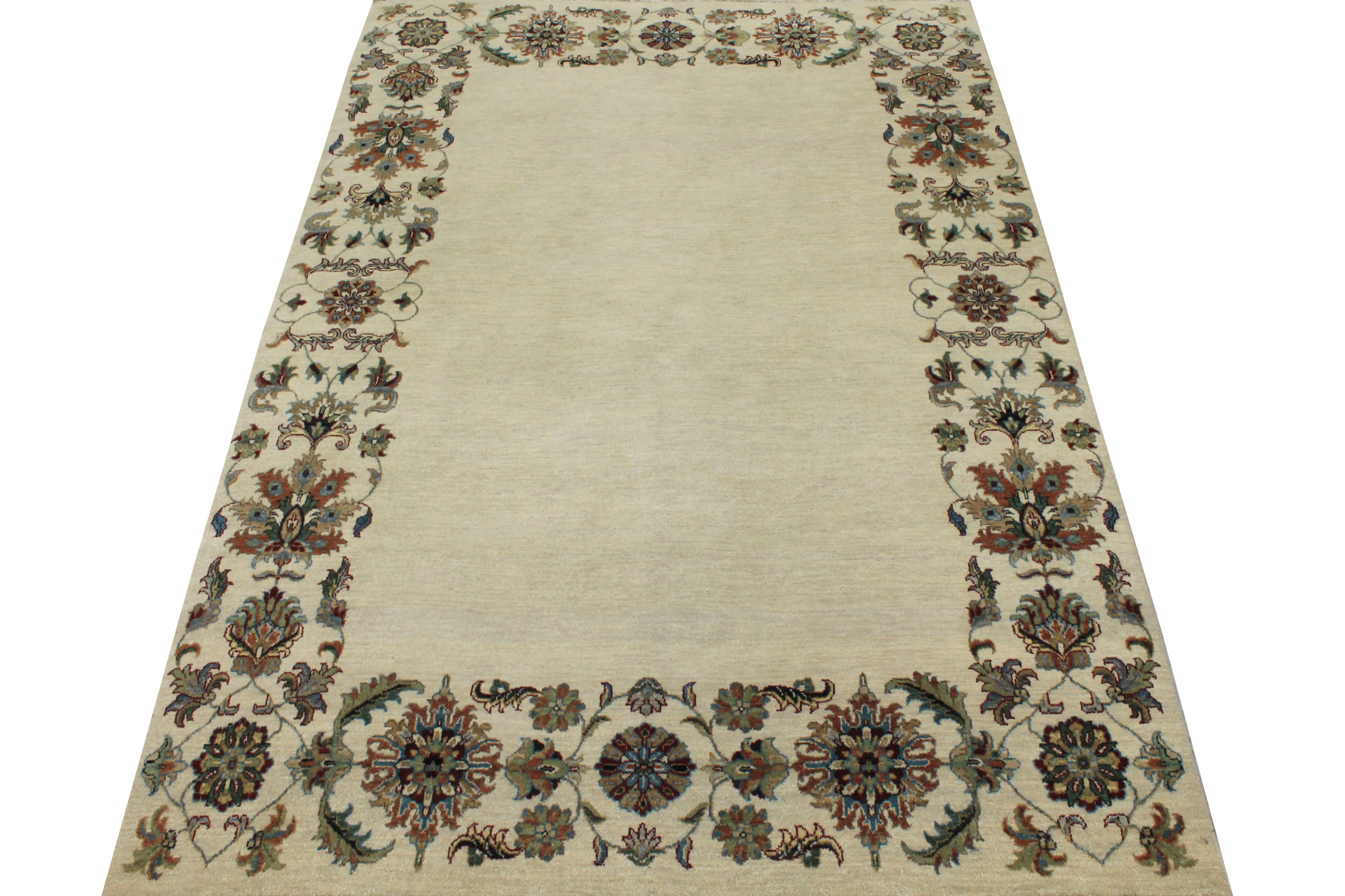 5x7/8 Traditional Hand Knotted Wool Area Rug - MR16580