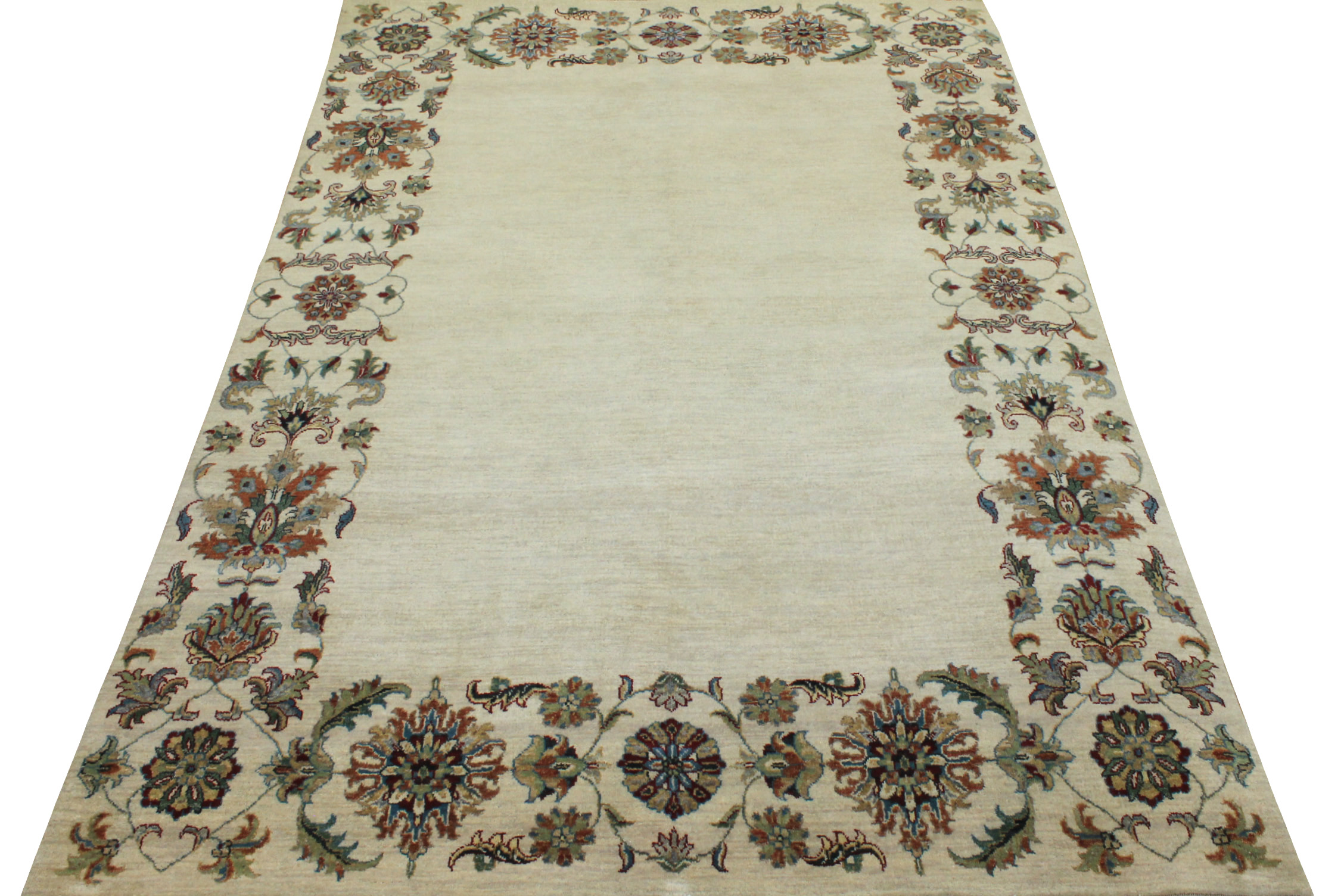 5x7/8 Traditional Hand Knotted Wool Area Rug - MR16580