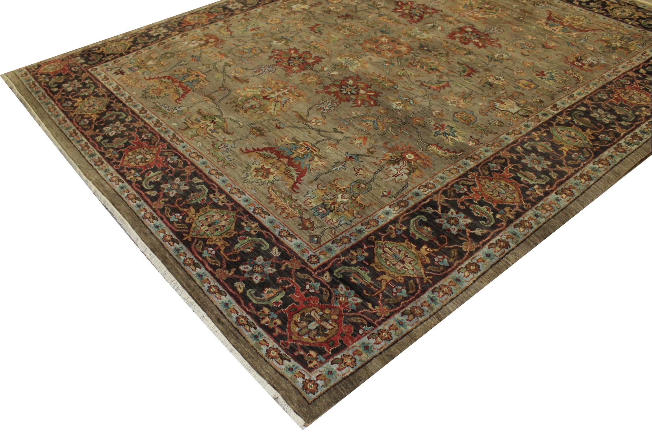 8x10 Antique Revival Hand Knotted Wool Area Rug - MR16650