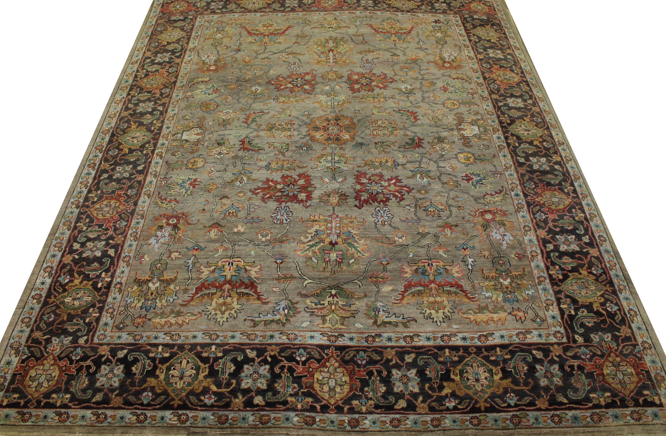 8x10 Antique Revival Hand Knotted Wool Area Rug - MR16650