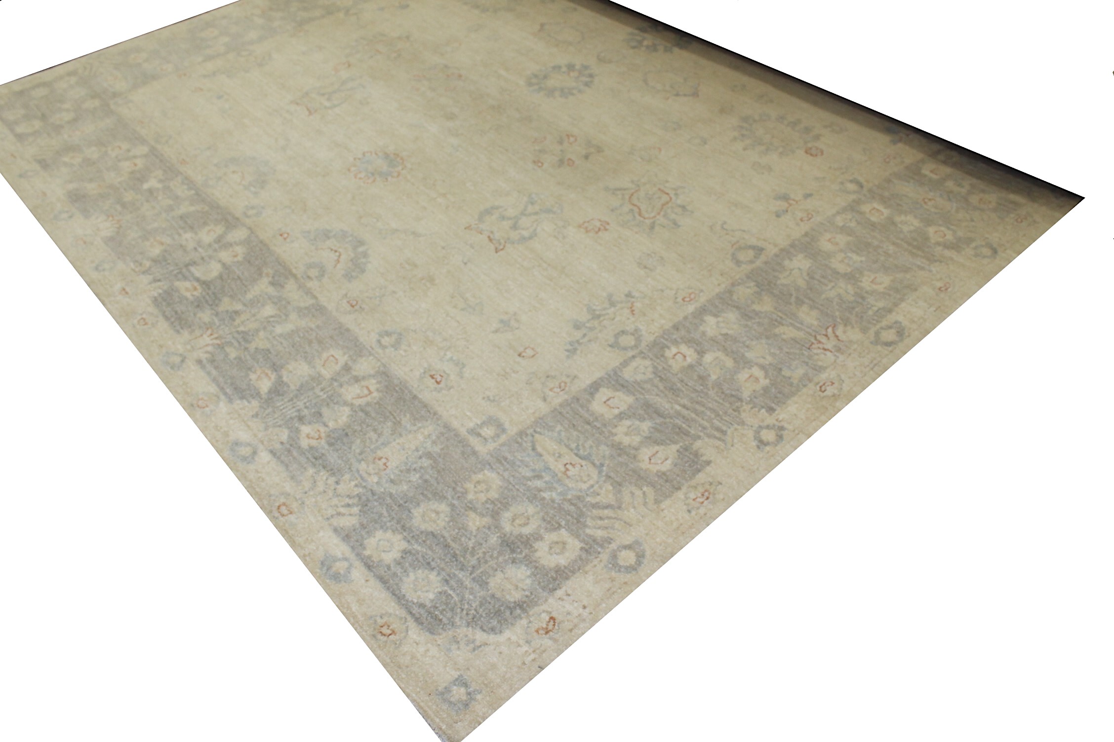 8x10 Peshawar Hand Knotted Wool Area Rug - MR16724