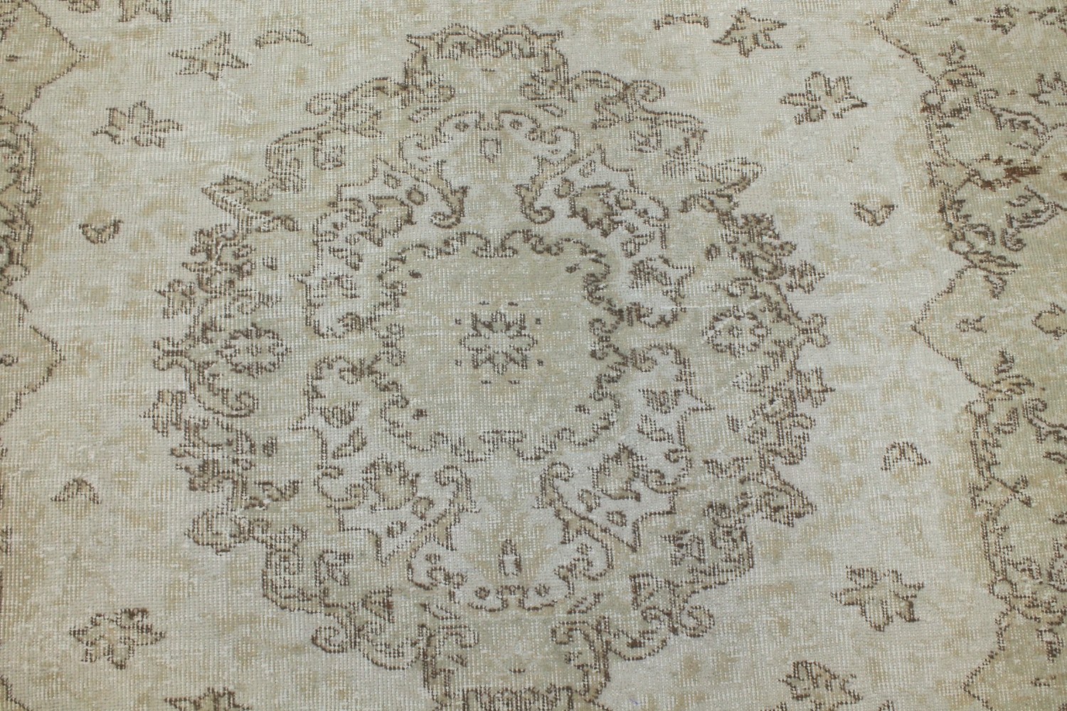 6x9 Oushak Hand Knotted Wool Area Rug - MR16777