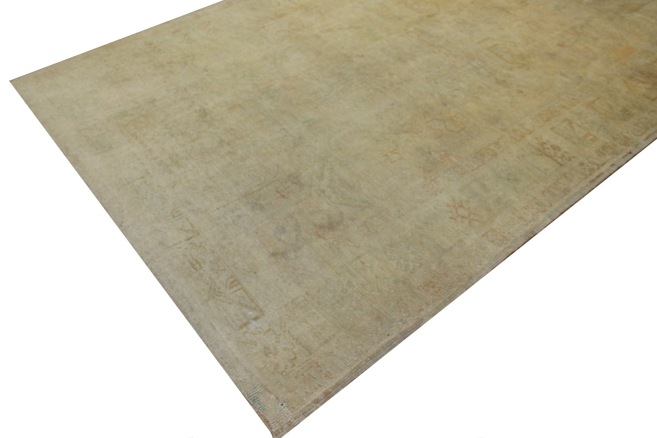 6x9 Oushak Hand Knotted Wool Area Rug - MR16781