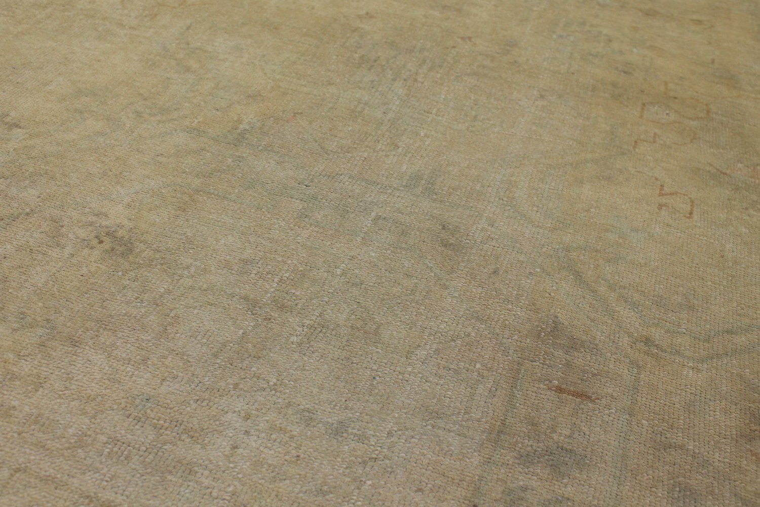 6x9 Oushak Hand Knotted Wool Area Rug - MR16781