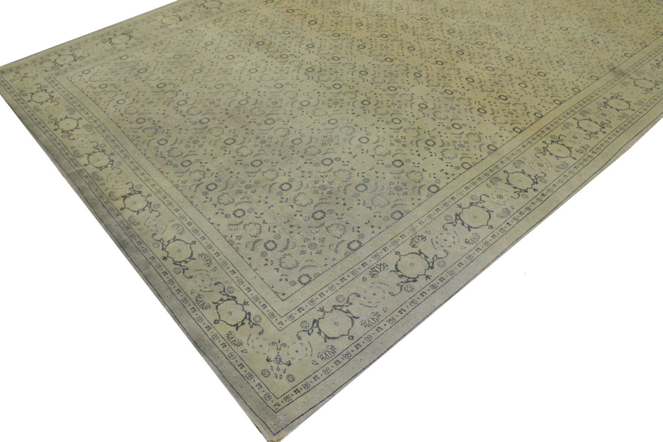 8x10 Oushak Hand Knotted Wool Area Rug - MR16796