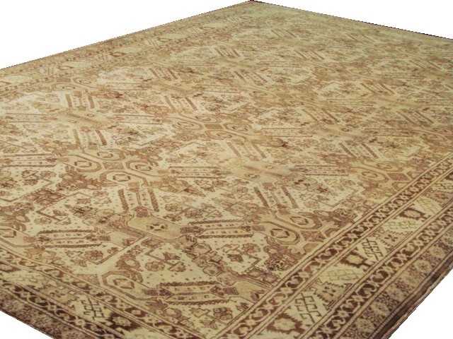 6x9 Oushak Hand Knotted Wool Area Rug - MR16797