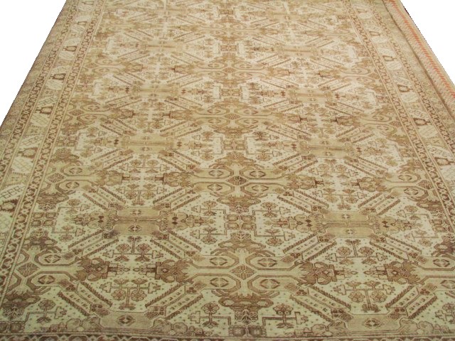 6x9 Oushak Hand Knotted Wool Area Rug - MR16797