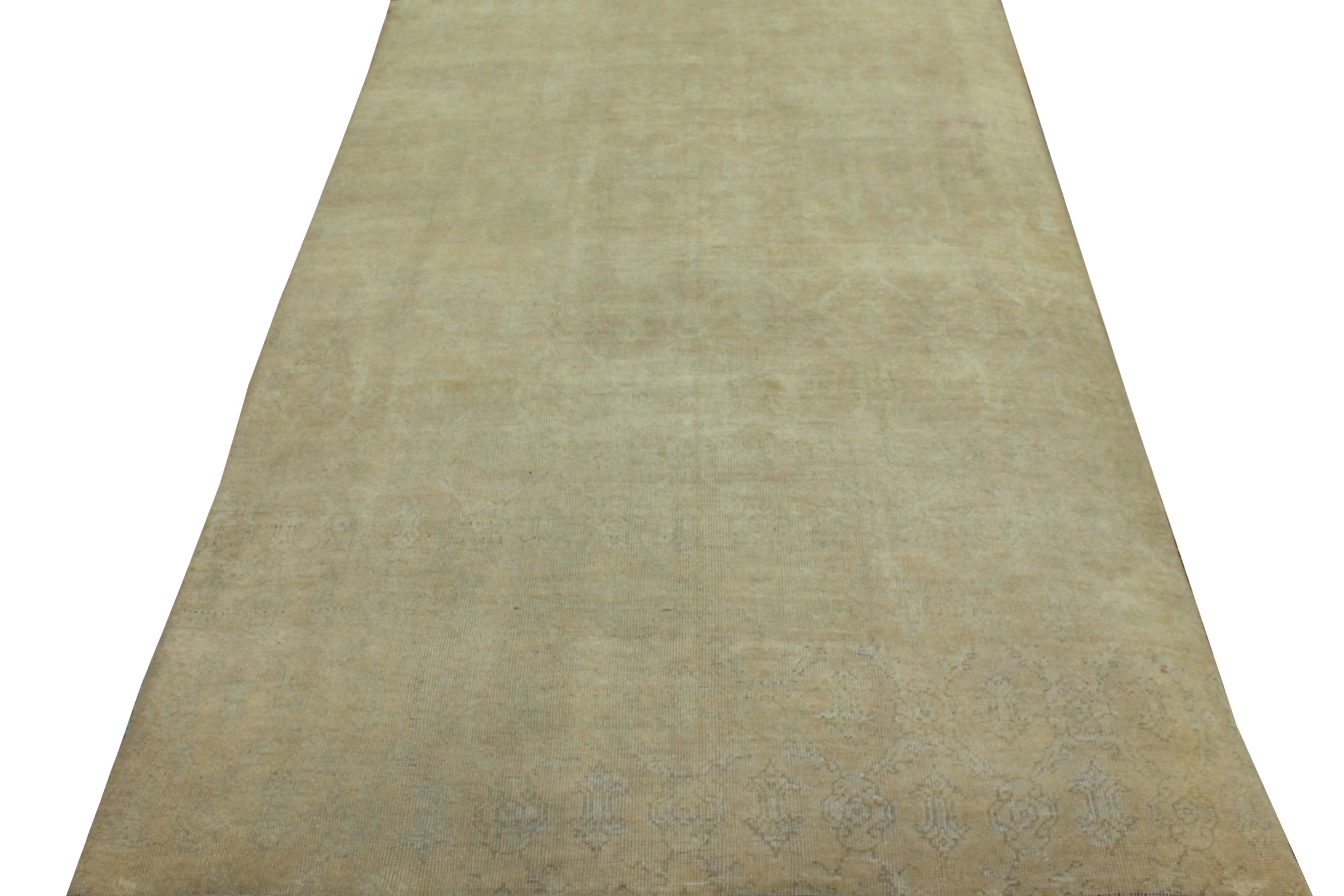 6x9 Oushak Hand Knotted Wool Area Rug - MR16809