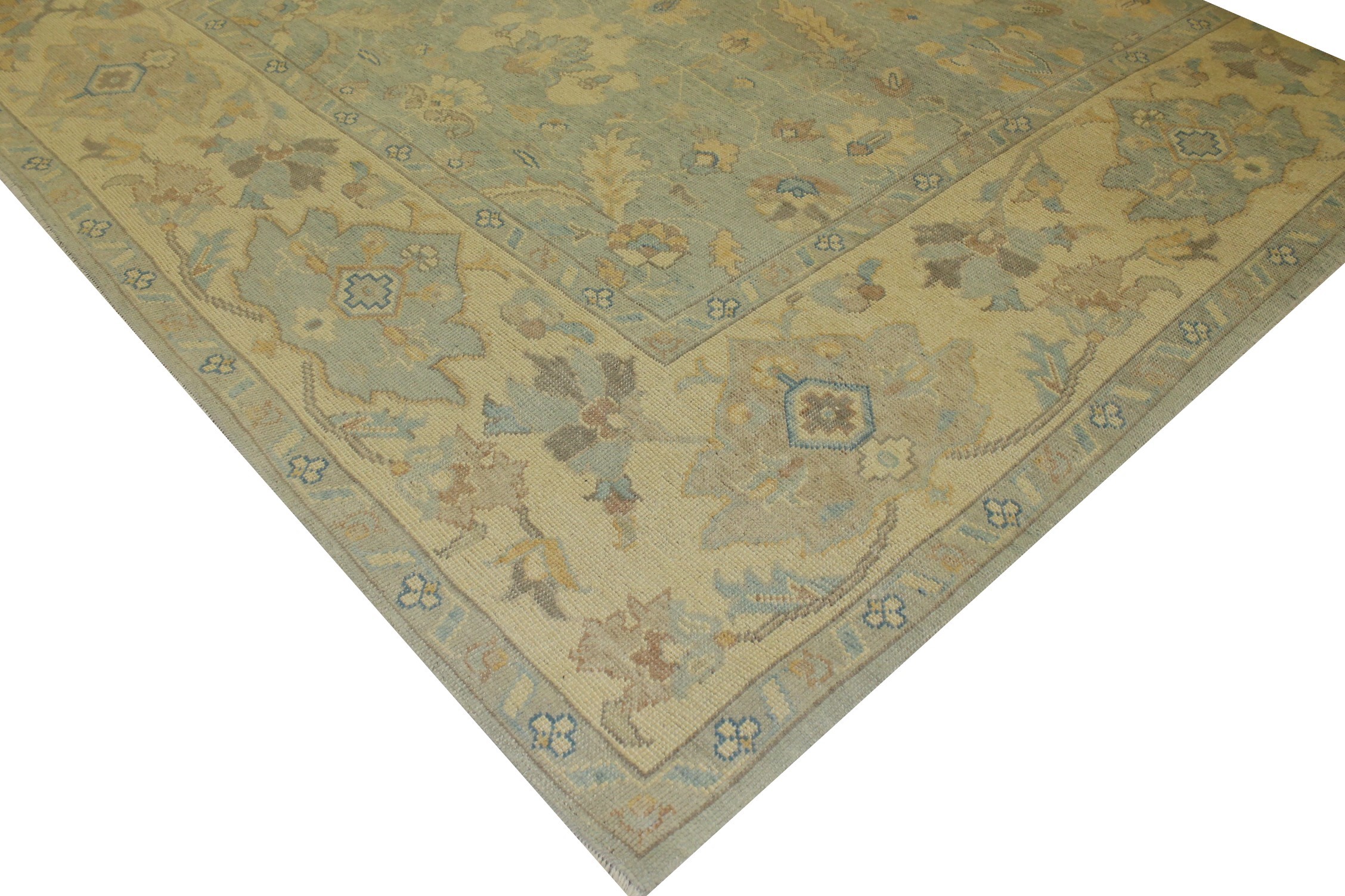 8x10 Oushak Hand Knotted Wool Area Rug - MR16827