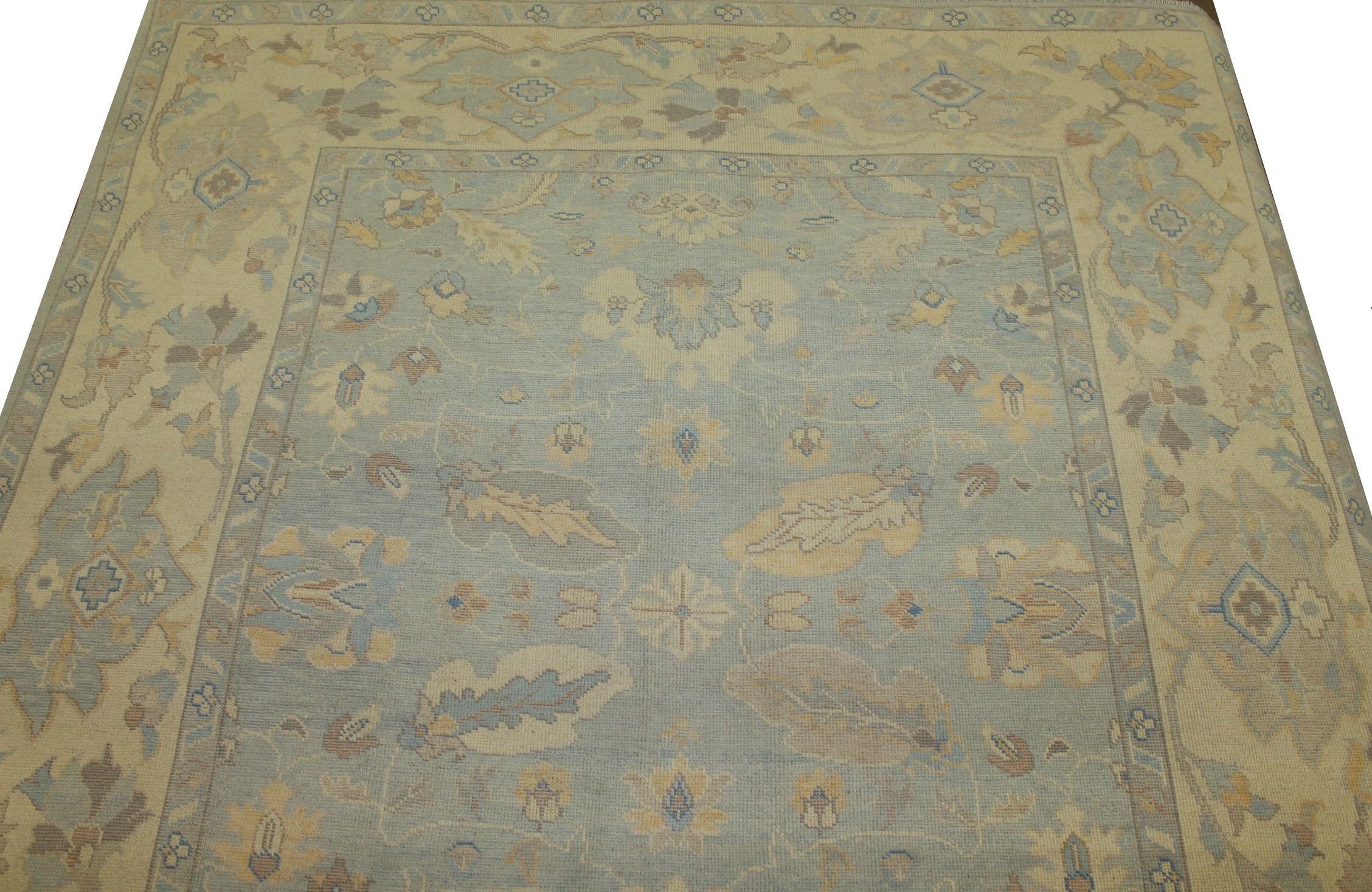 8x10 Oushak Hand Knotted Wool Area Rug - MR16827