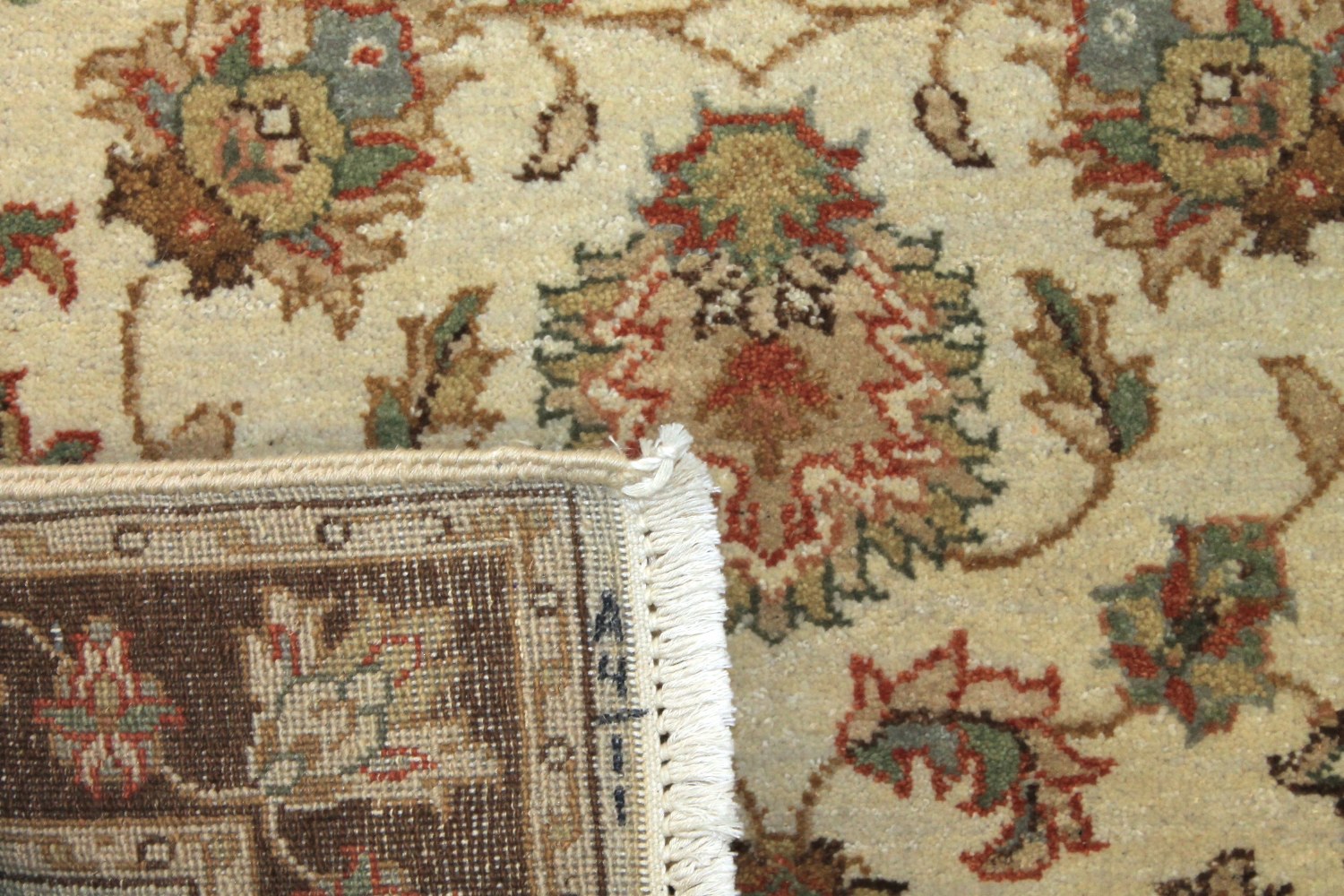 12 ft. Runner Traditional Hand Knotted Wool Area Rug - MR17145