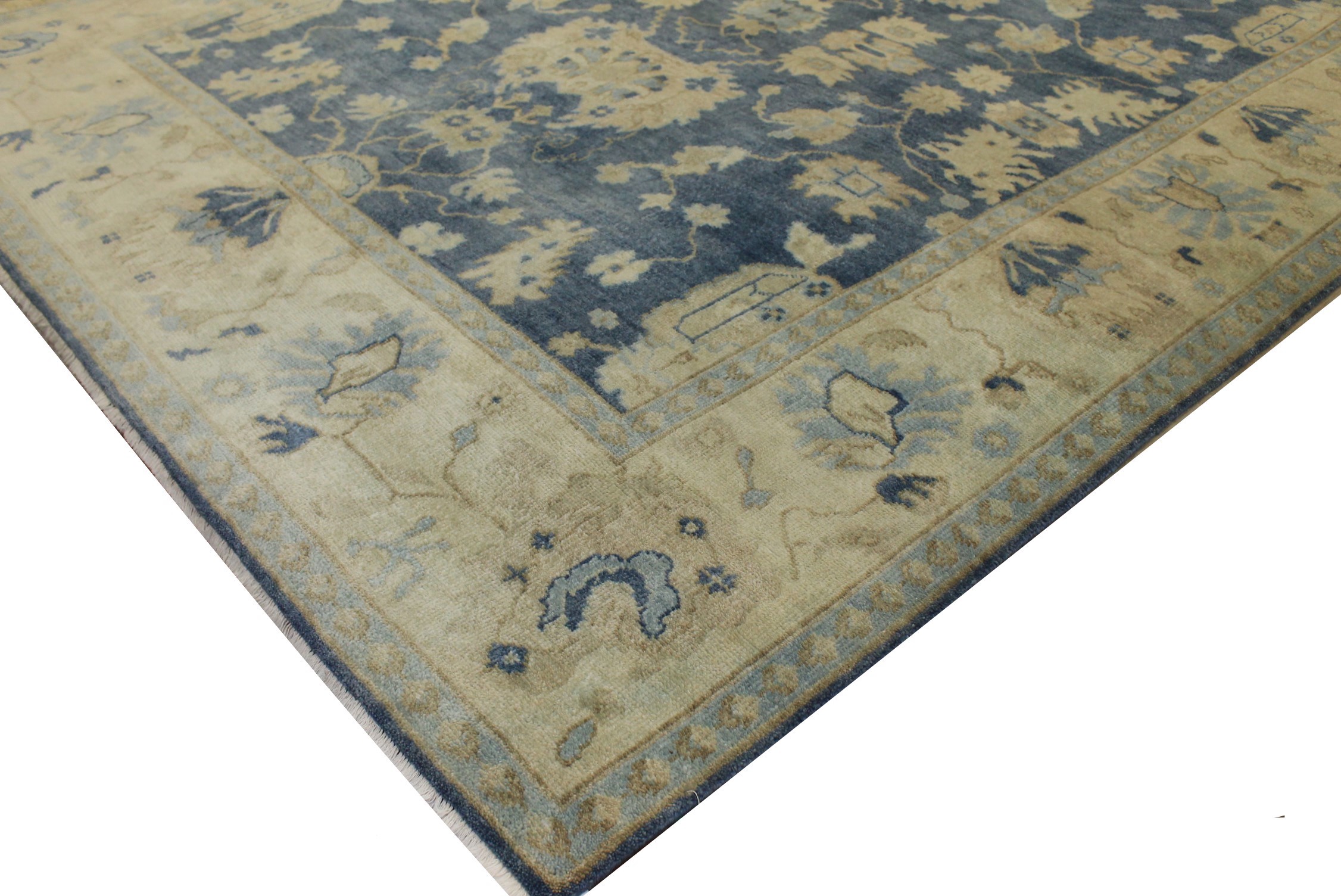 8x10 Oushak Hand Knotted Wool Area Rug - MR17225