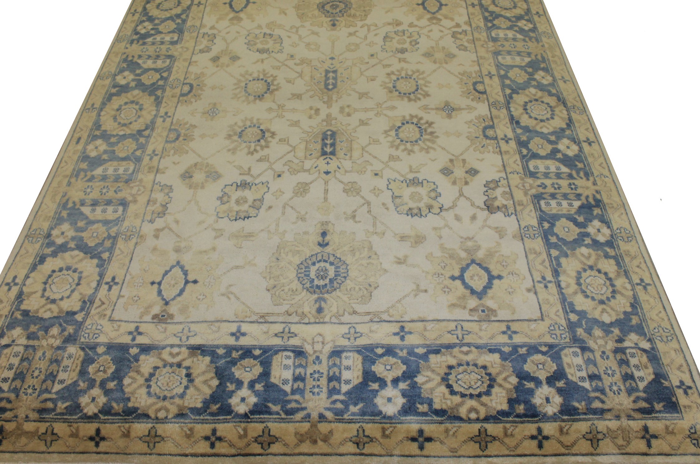 8x10 Oushak Hand Knotted Wool Area Rug - MR17226