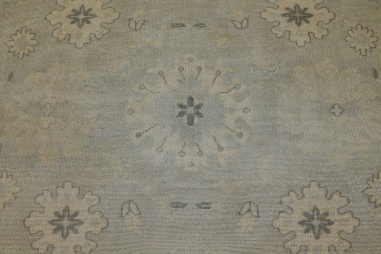 9x12 Oushak Hand Knotted Wool Area Rug - MR17236