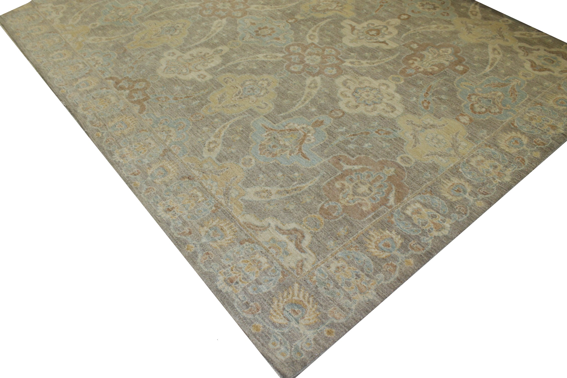 8x10 Peshawar Hand Knotted Wool Area Rug - MR17262