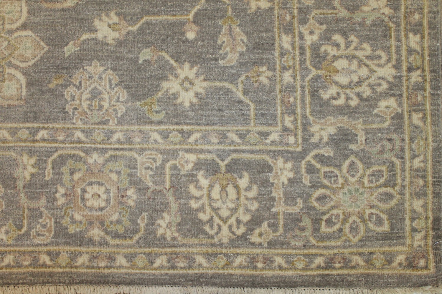 6 ft. - 7 ft. Round & Square Peshawar Hand Knotted Wool Area Rug - MR17276