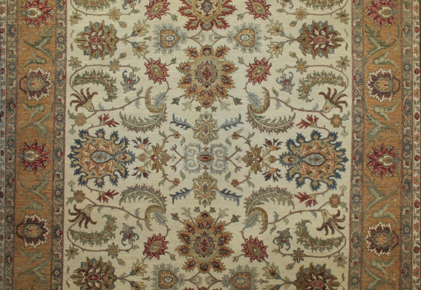 8x10 Traditional Hand Knotted Wool Area Rug - MR17329