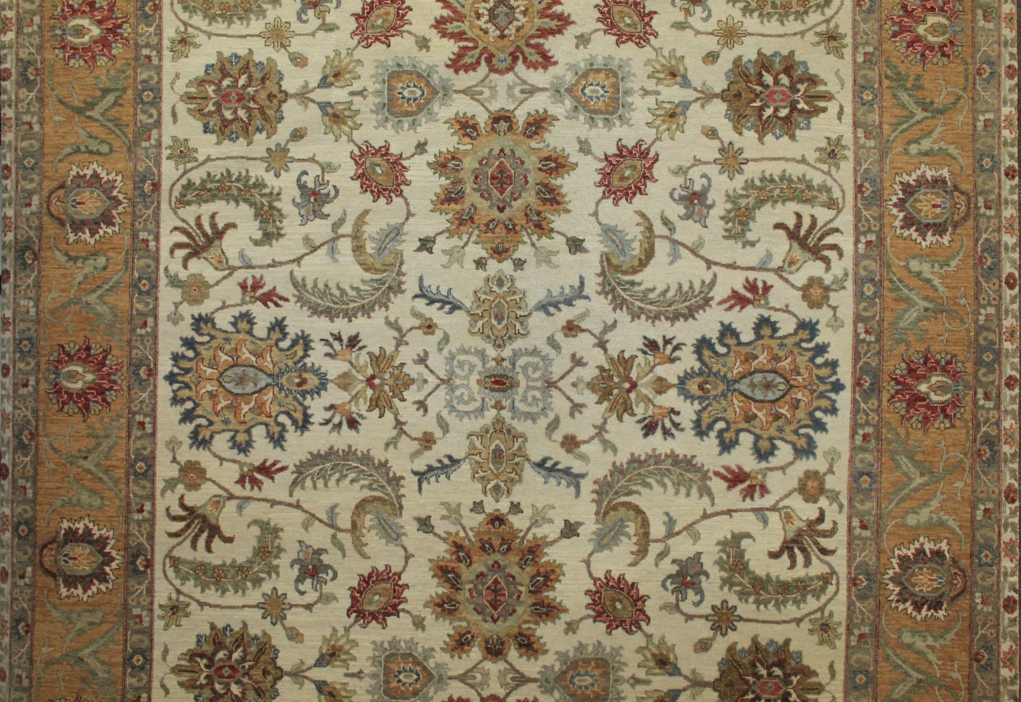 8x10 Traditional Hand Knotted Wool Area Rug - MR17329