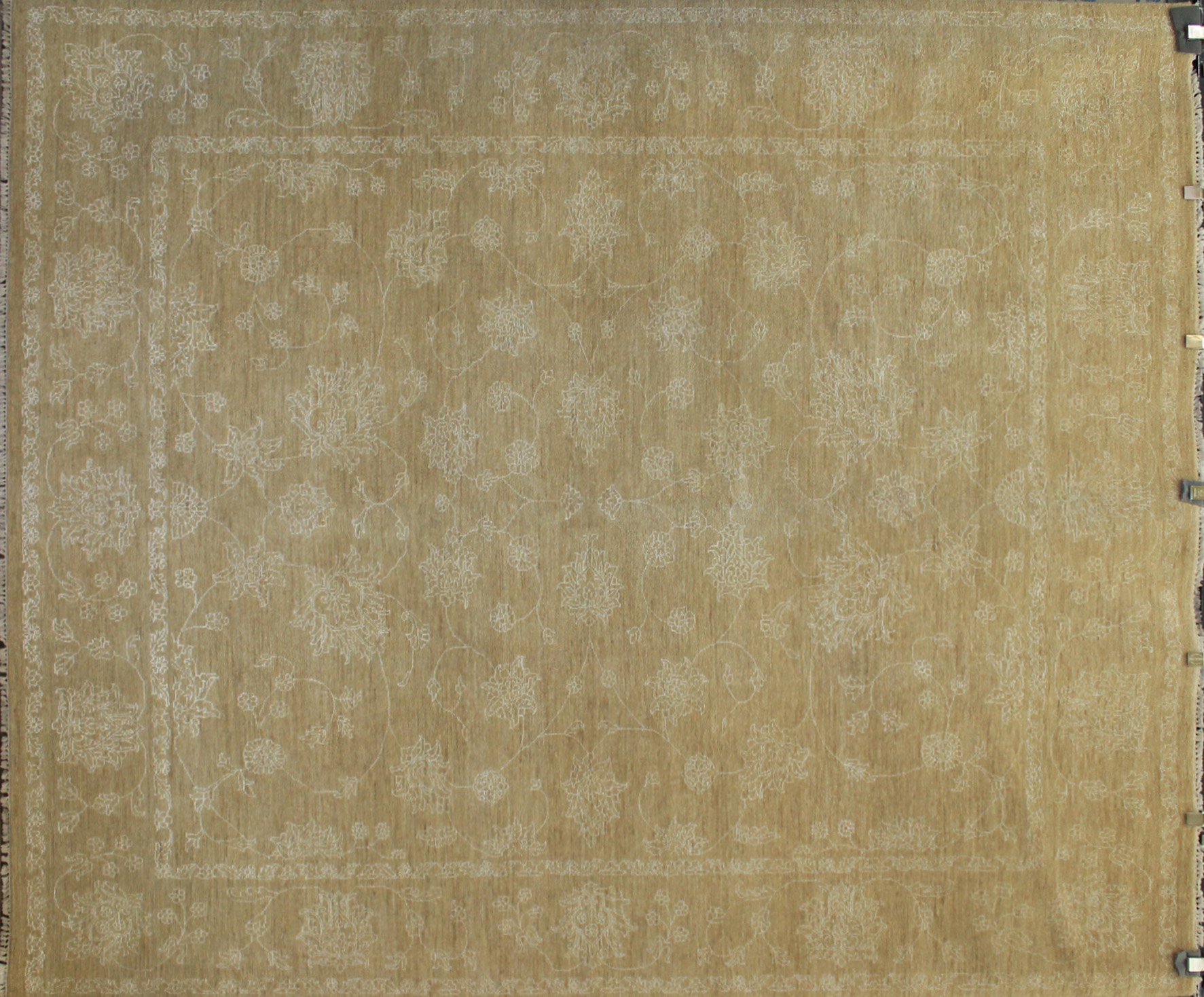 8x10 Contemporary Hand Knotted Wool Area Rug - MR17405