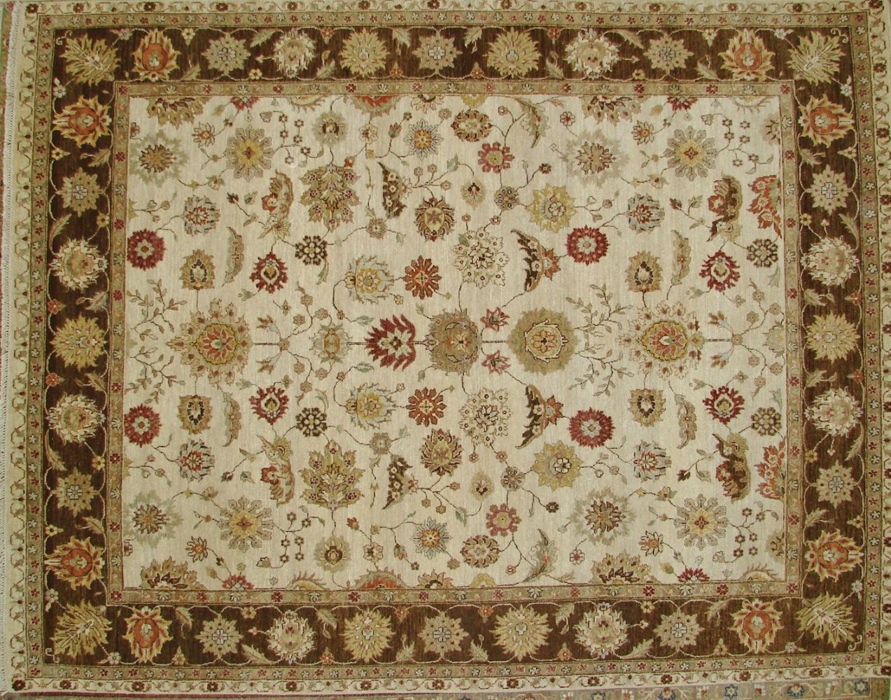 8x10 Traditional Hand Knotted Wool Area Rug - MR17502 8x10 Traditional Hand Knotted Wool Area Rug - MR17502