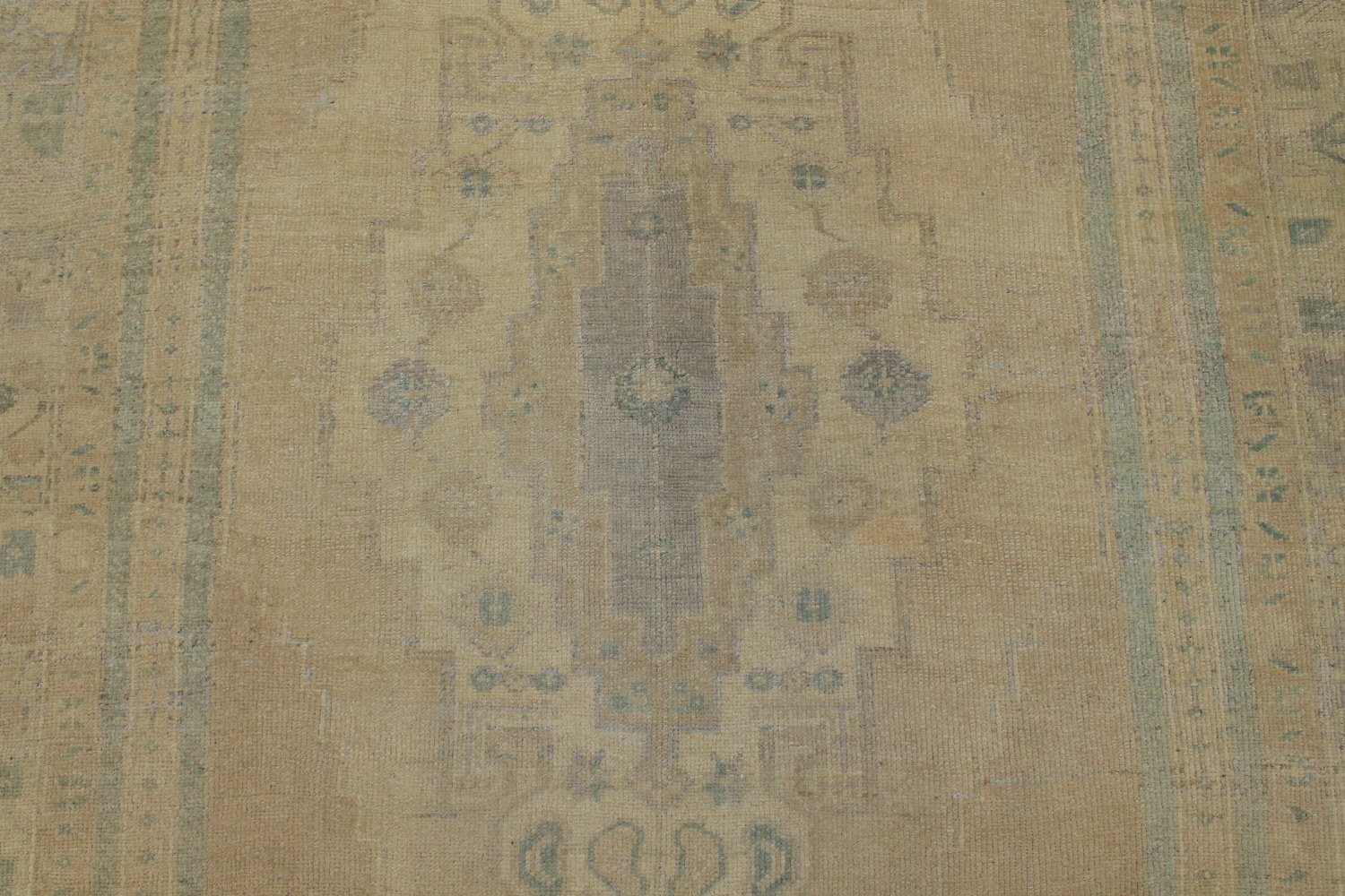 6x9 Oushak Hand Knotted Wool Area Rug - MR17797
