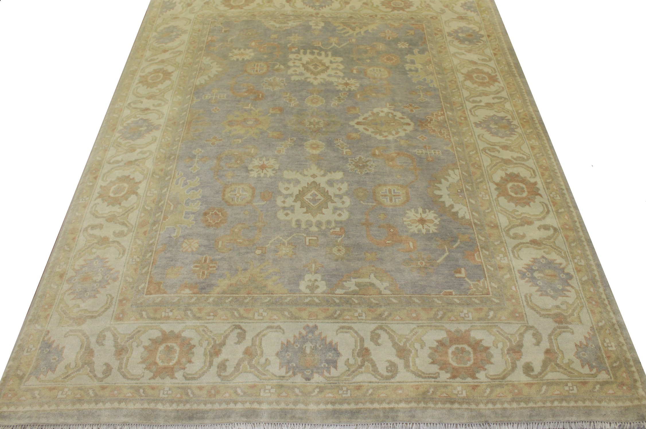 8x10 Oushak Hand Knotted Wool Area Rug - MR18211