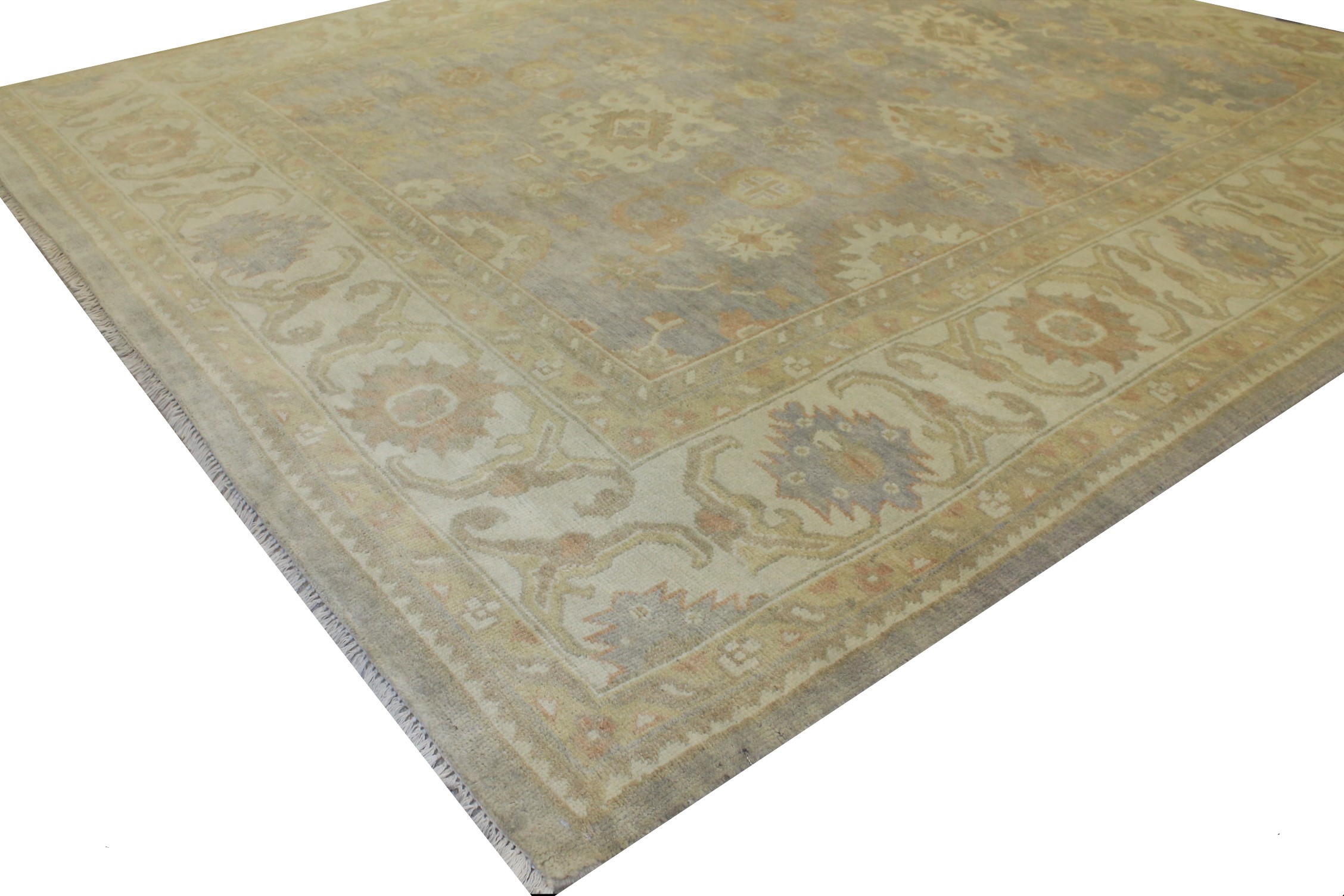 8x10 Oushak Hand Knotted Wool Area Rug - MR18211
