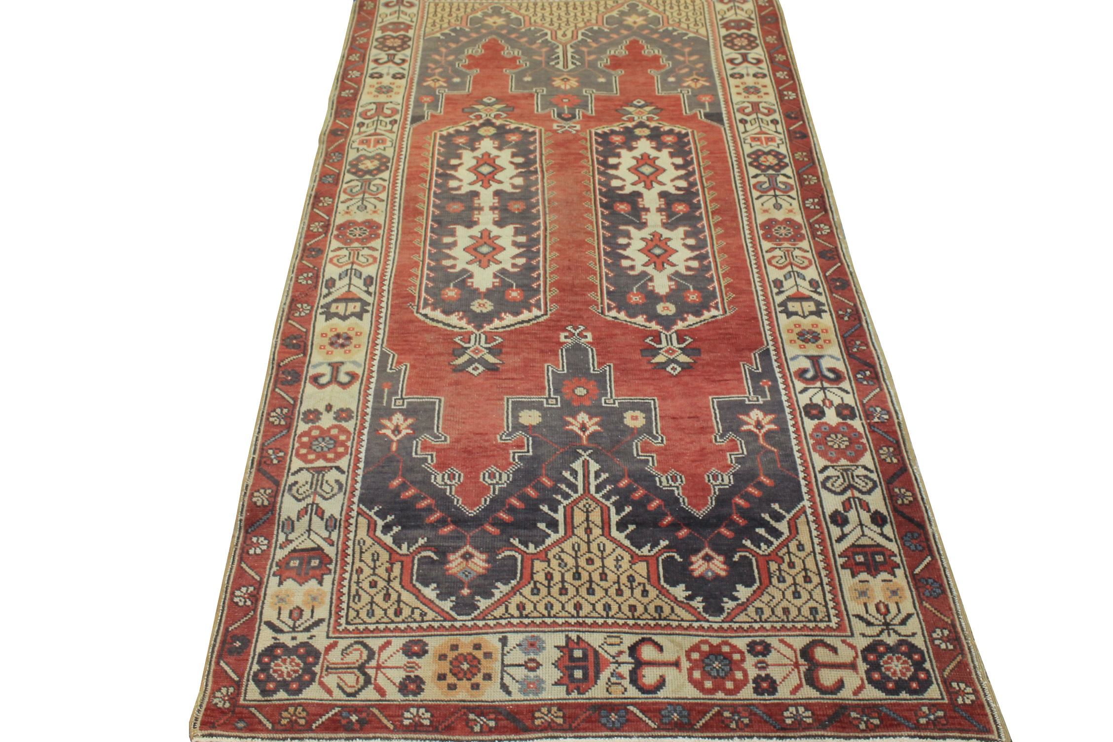 4x6 Oushak Hand Knotted Wool Area Rug - MR18249