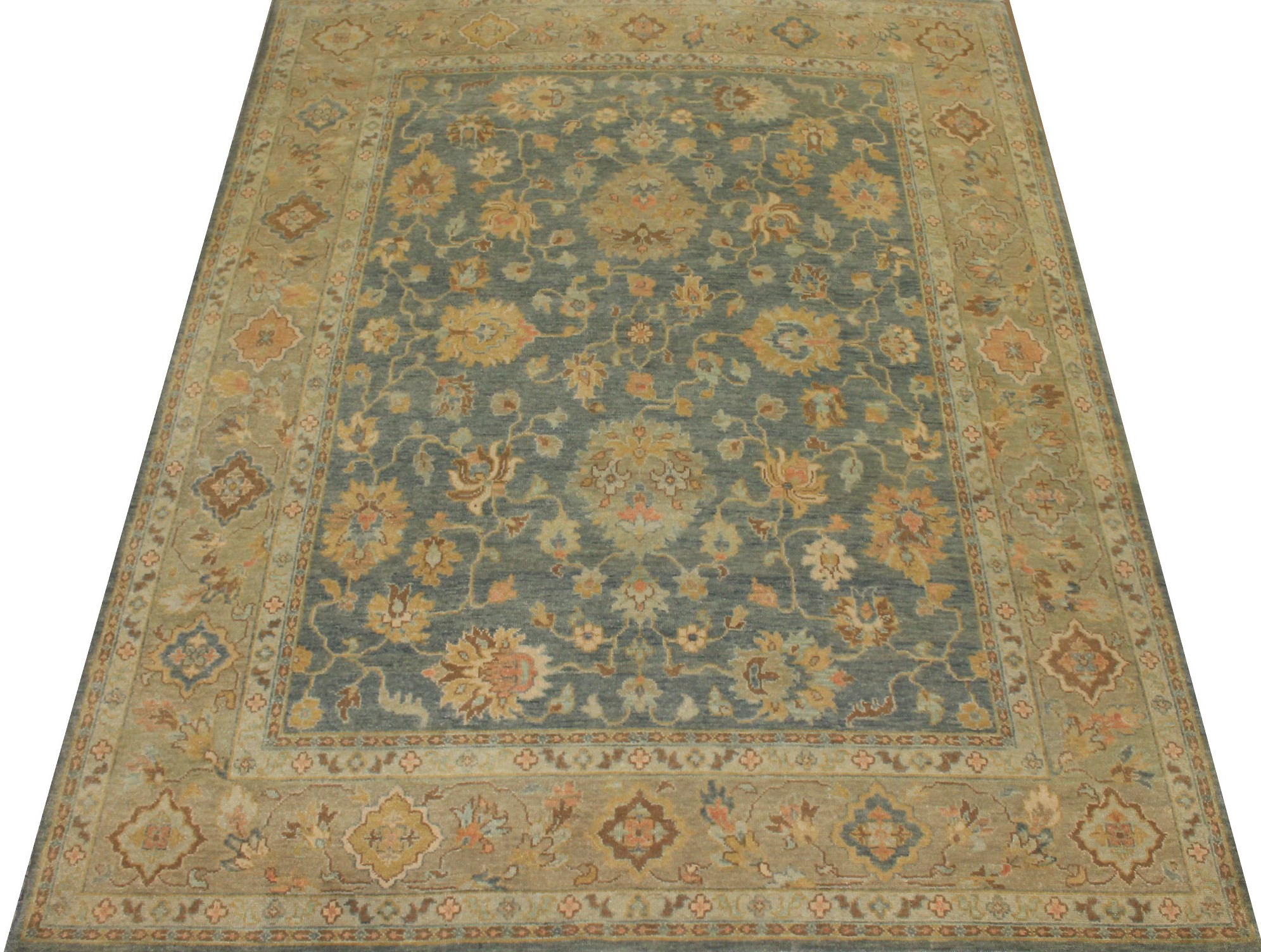 8x10 Traditional Hand Knotted Wool Area Rug - MR18402