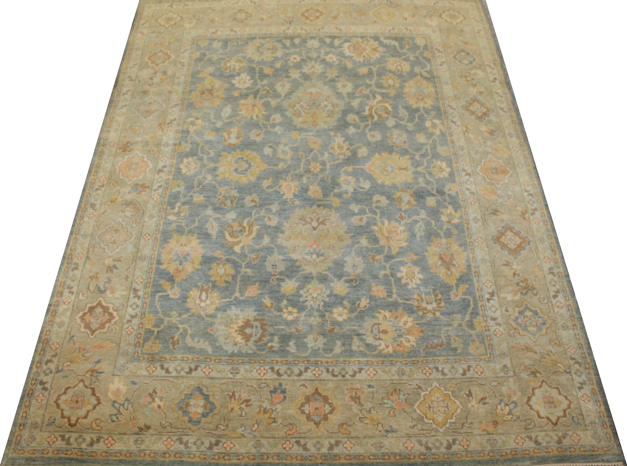 8x10 Traditional Hand Knotted Wool Area Rug - MR18402