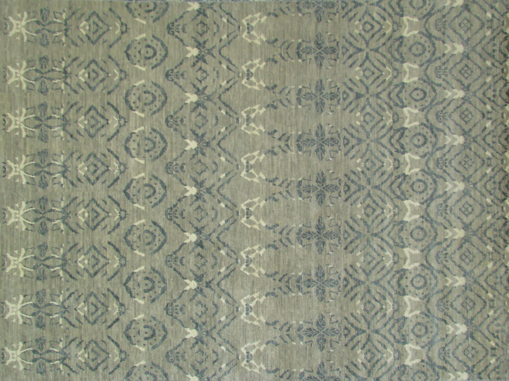 8x10 Contemporary Hand Knotted Wool Area Rug - MR18512