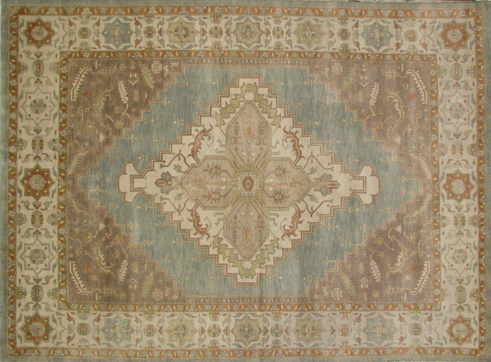 9x12 Heriz/Serapi Hand Knotted Wool Area Rug - MR18548