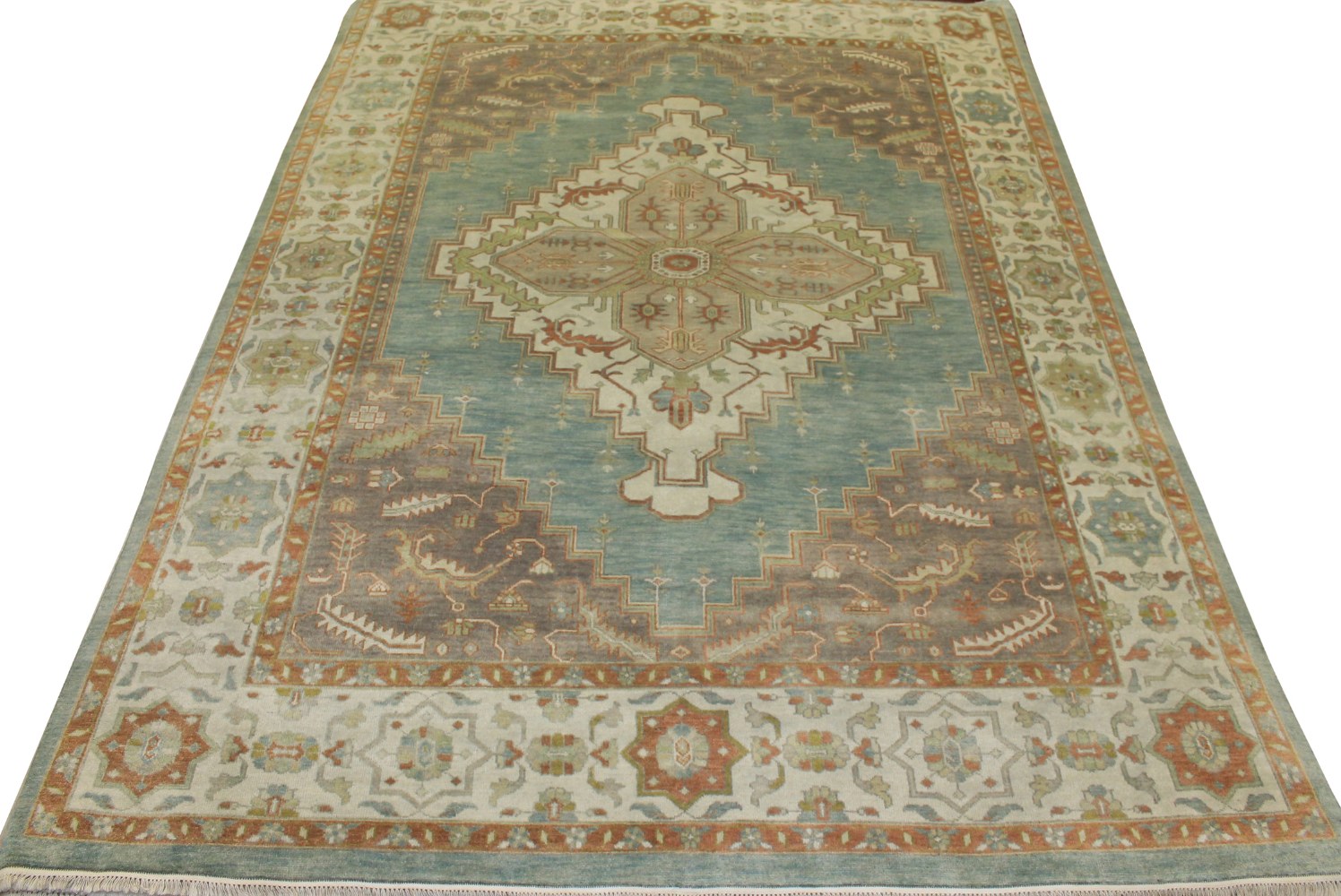 9x12 Heriz/Serapi Hand Knotted Wool Area Rug - MR18548