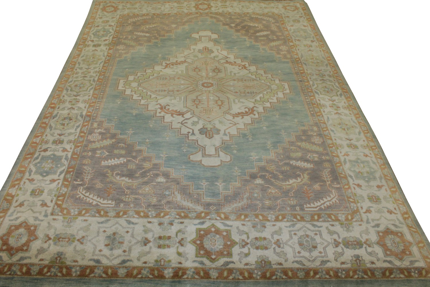 9x12 Heriz/Serapi Hand Knotted Wool Area Rug - MR18548