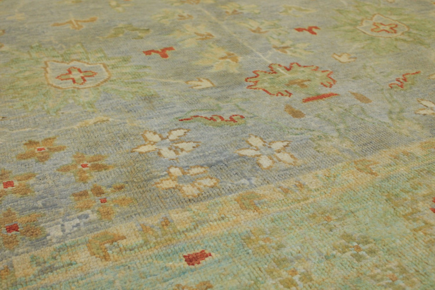 8x10 Oushak Hand Knotted Wool Area Rug - MR18861