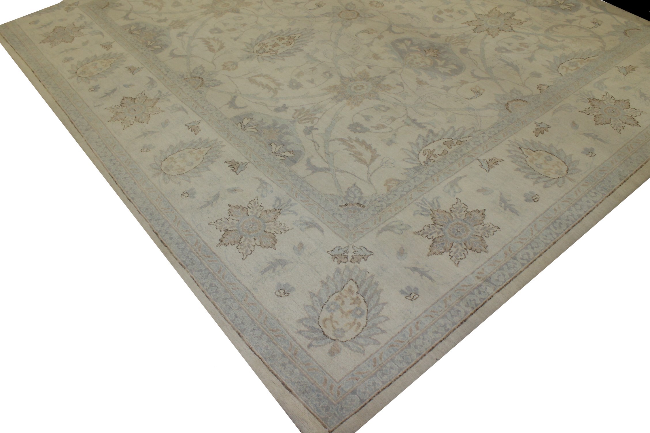 10x14 Antique Revival Hand Knotted Wool Area Rug - MR19114