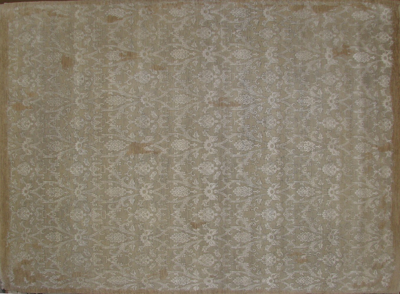 8x10 Contemporary Hand Knotted Wool Area Rug - MR19130