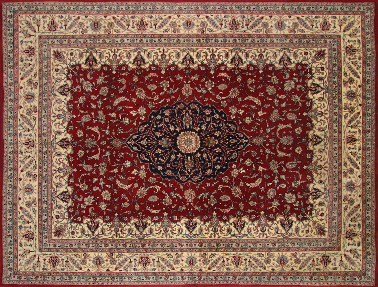 8x10 Traditional Hand Knotted Wool Area Rug - MR19782