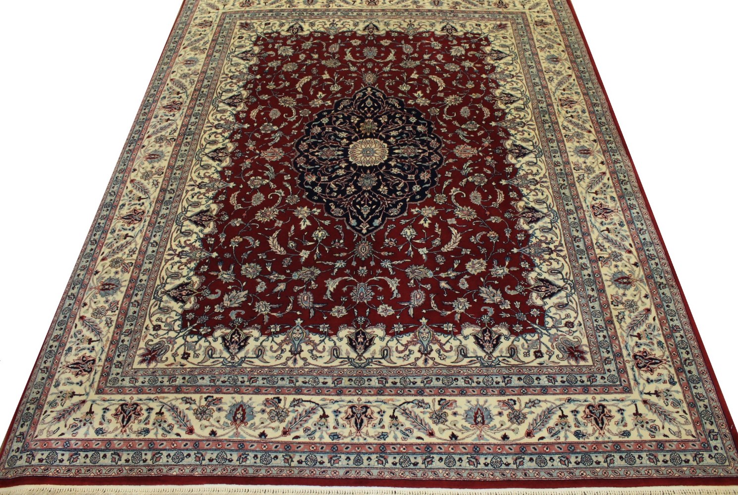 8x10 Traditional Hand Knotted Wool Area Rug - MR19782