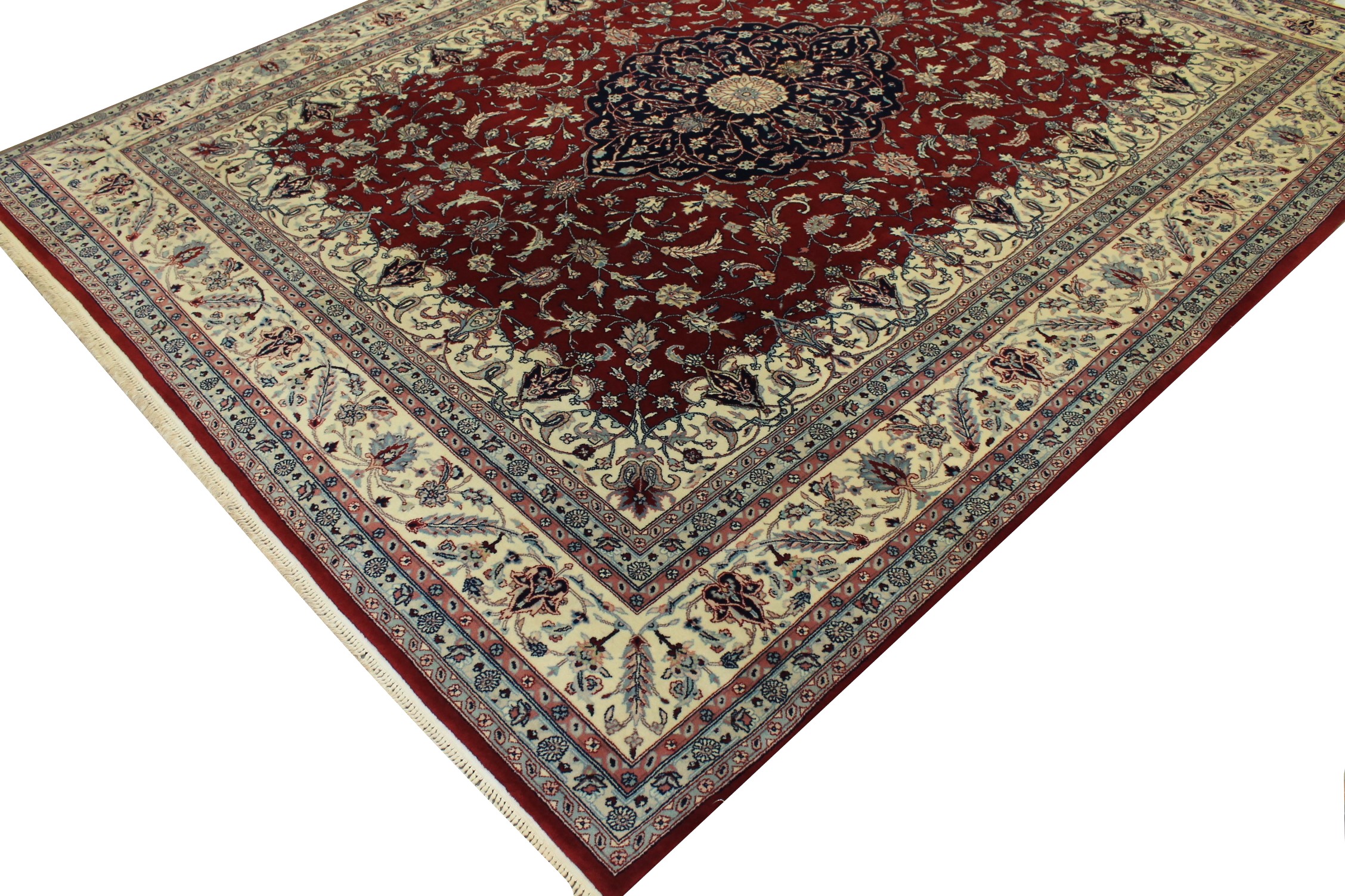 8x10 Traditional Hand Knotted Wool Area Rug - MR19782