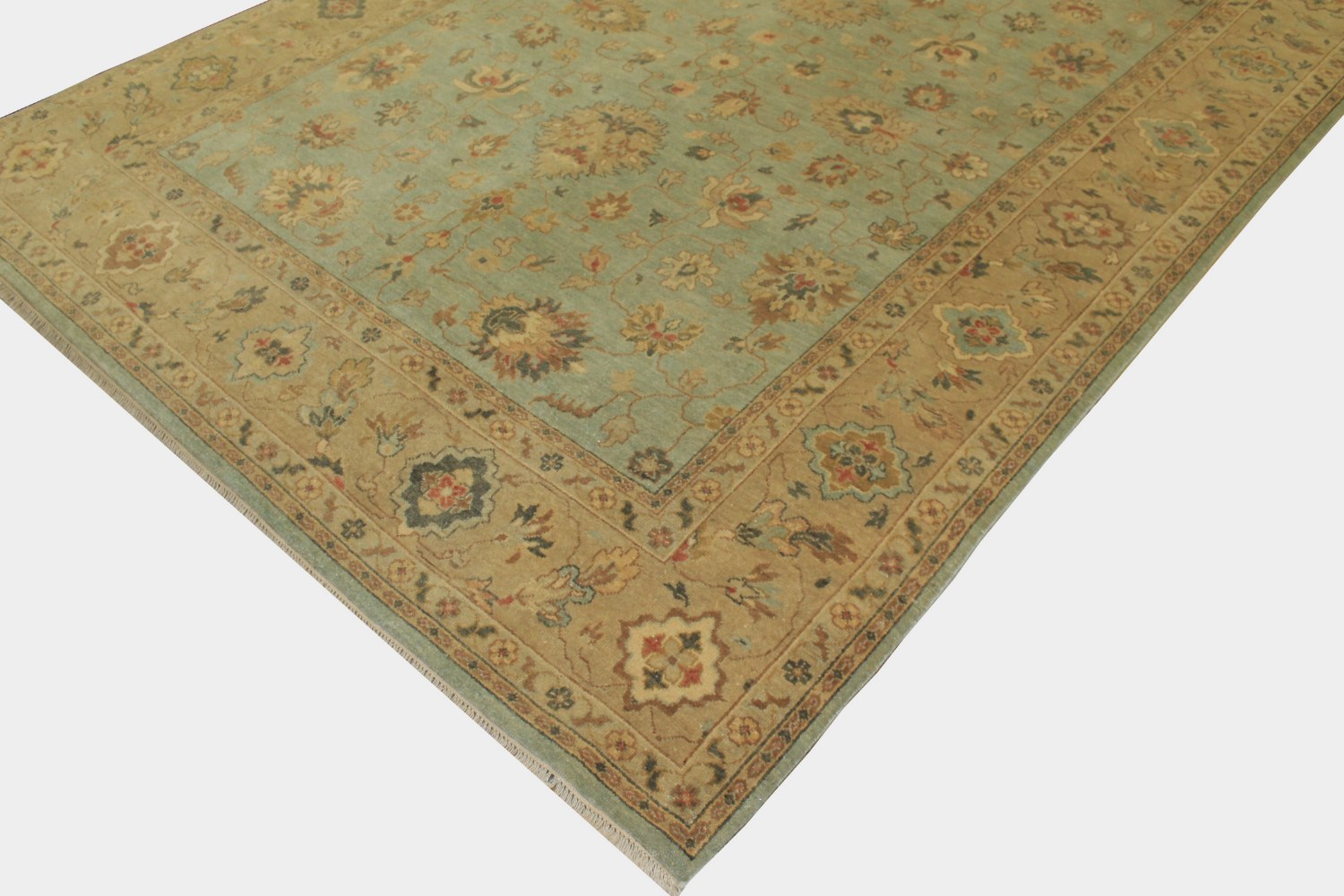 9x12 Traditional Hand Knotted Wool Area Rug - MR19920