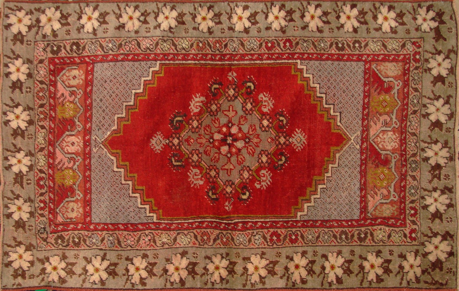 3x5 Oushak Hand Knotted Wool Area Rug - MR20143