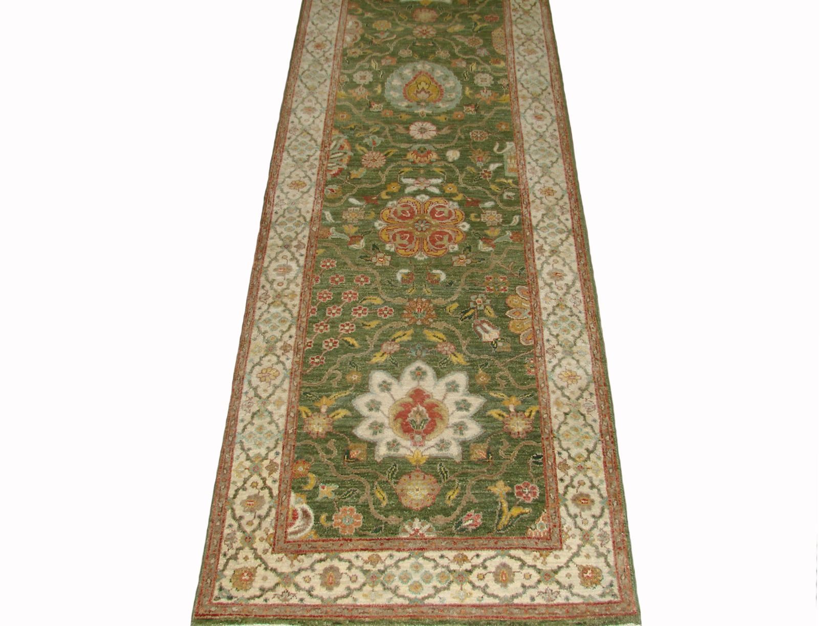 10 Runner Traditional Hand Knotted Wool Area Rug - MR20290