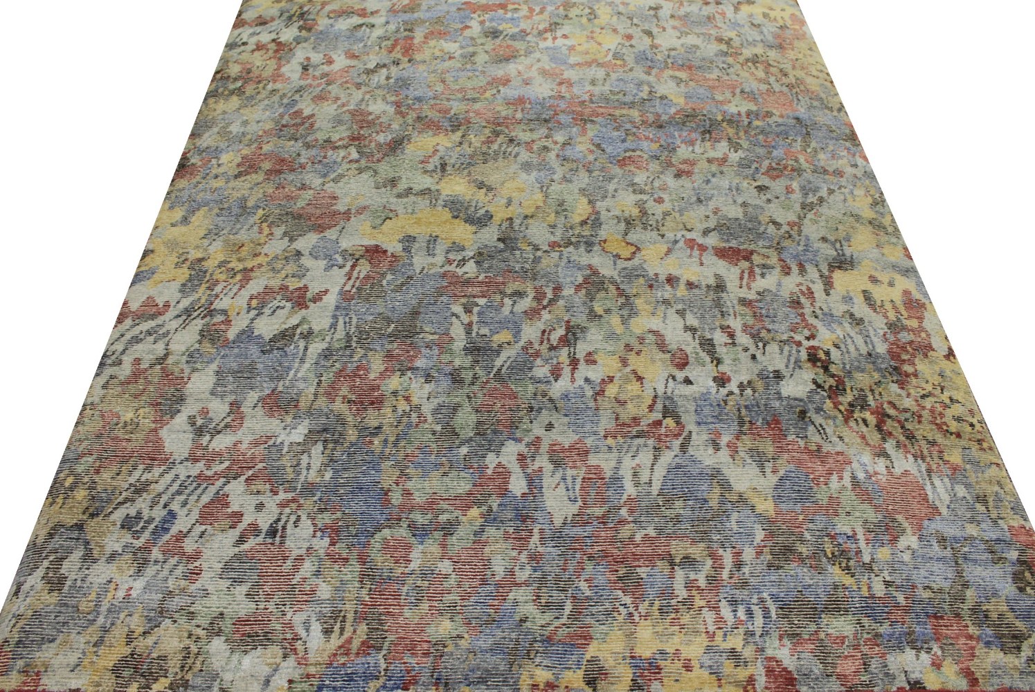 8x10 Contemporary Hand Knotted Wool Area Rug - MR20430